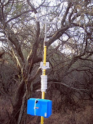 FOTO: Estaciones meteorol&oacute;gicas en la Reserva Parque Luro