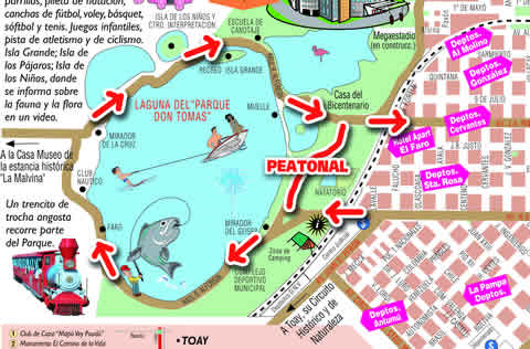 Nuevo sentido de circulaci&oacute;n en el Parque Don Tom&aacute;s