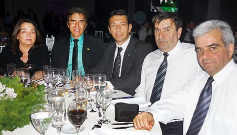 Cena con la Presidente en Tecn&oacute;polis