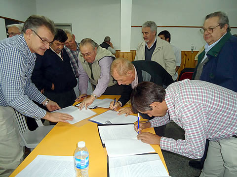 movilizaci&oacute;n por la pavimentaci&oacute;n de la Ruta 70
