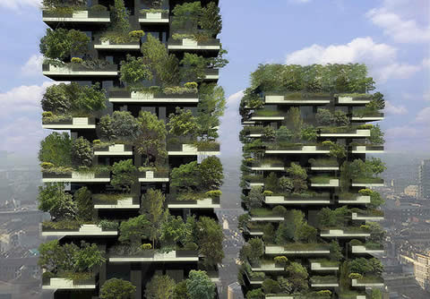 &ldquo;Bosco Verticale&rdquo; en Mil&aacute;n
