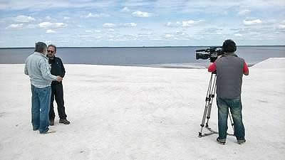 Periodistas de la TV P&uacute;blica visitaron La Pampa