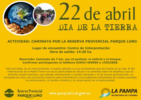 Afiche D&iacute;a Internacional de la Tierra