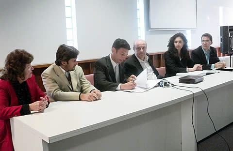 FOTO: Firma de Convenio Tur&iacute;stico entre UNLPam y Secretar&iacute;a de Turismo