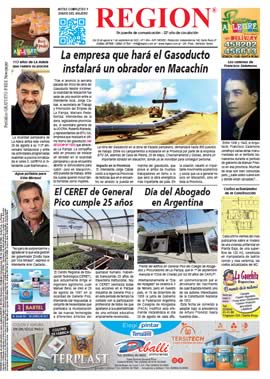 Tapa de Semanario REGION