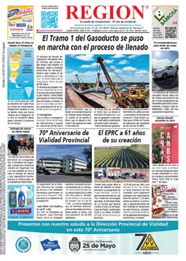 Tapa de Semanario REGION